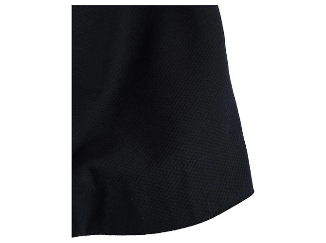 Alaïa schwarzes One-Shoulder-Kleid mit Volants - Ansicht 6