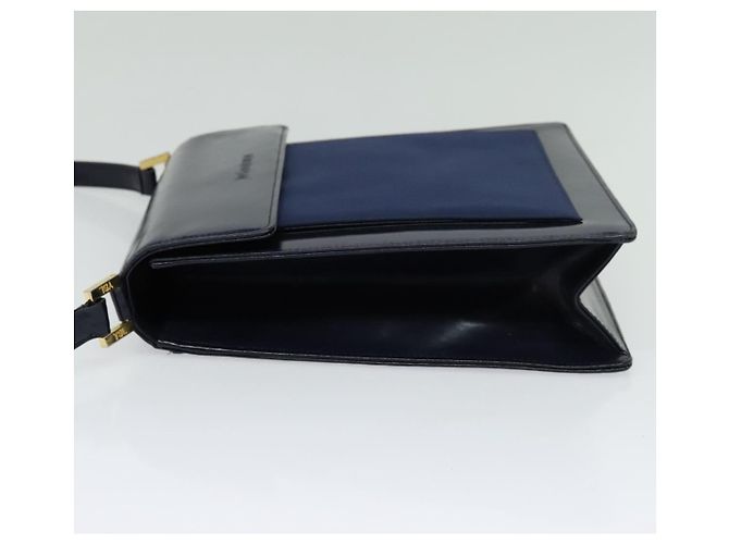 Saint Laurent Vintage Flap Leather Nero - vista 3
