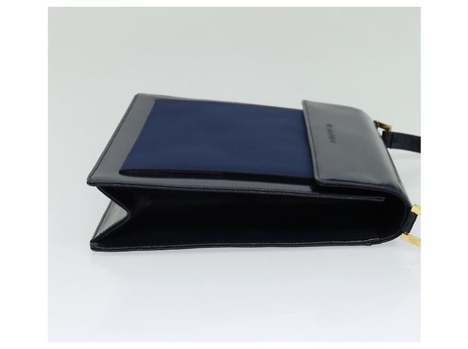 Saint Laurent Vintage Flap Leather Nero - vista 4