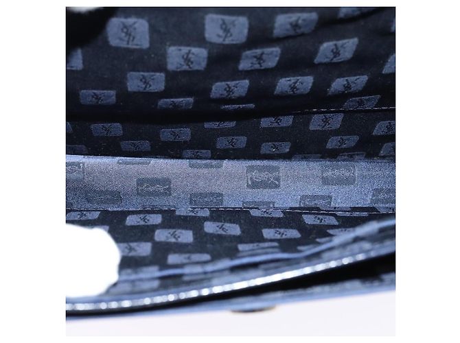 Saint Laurent Vintage Flap Leather Nero - vista 5