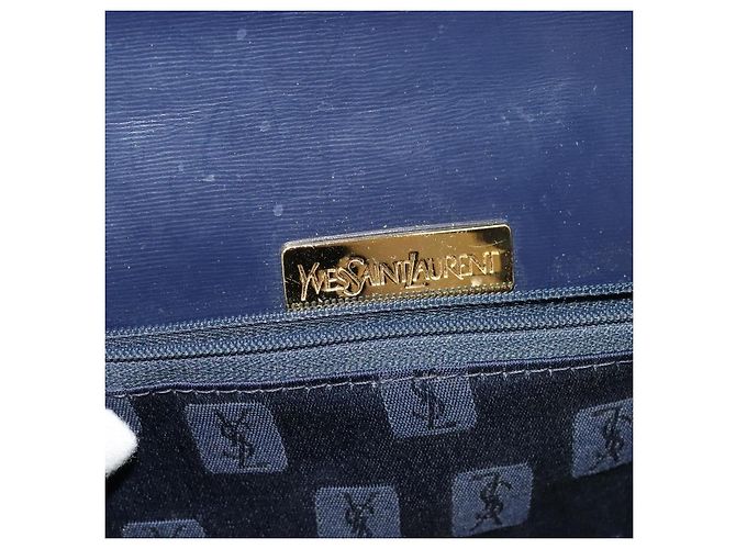 Saint Laurent Vintage Flap Leather Nero - vista 6