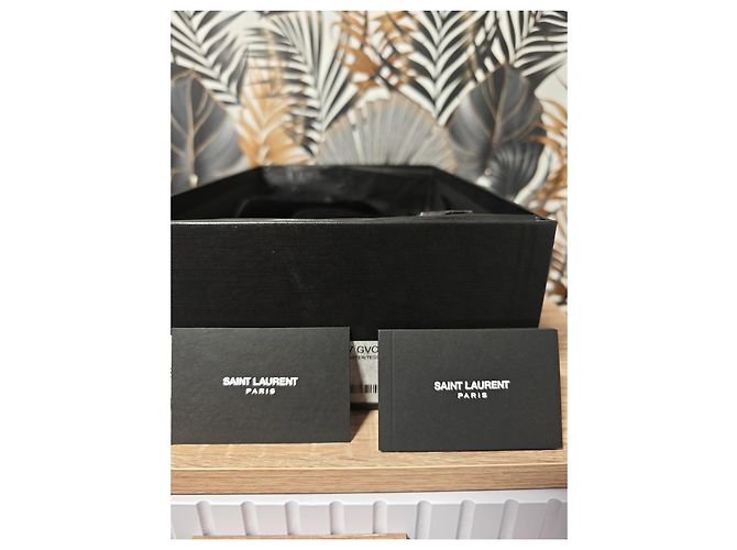 Saint Laurent Décolleté a punta in velluto nero - vista 8
