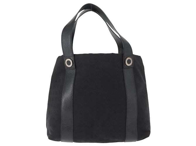 Bulgari Bvlgari Logomania Canvas Schwarz - Ansicht 2