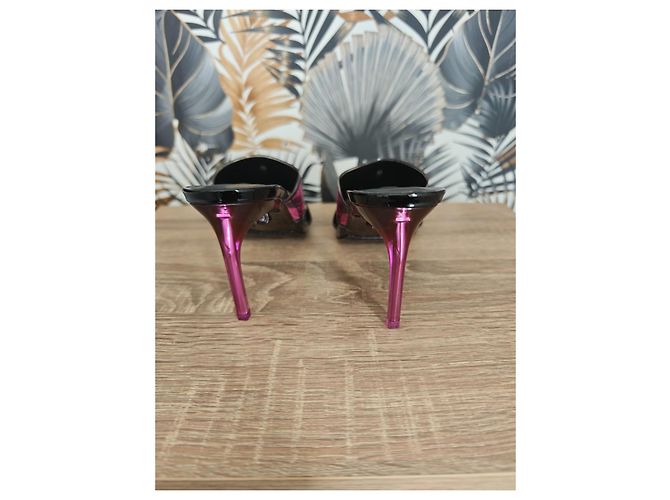 Versace Mules à imprimé Medusa - vue 6