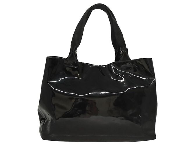 Salvatore Ferragamo Vala en piel charol Negro - vista 2