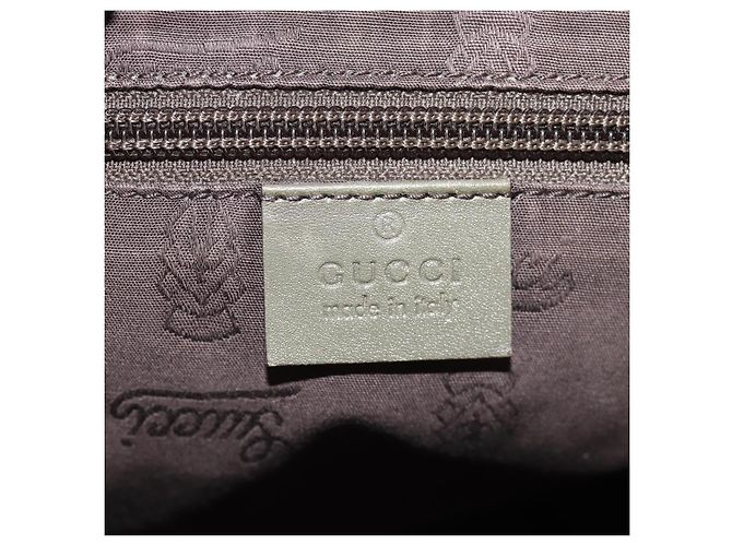 Borsa a tracolla Gucci Zip Top Messenger GG Imprimé Cachi - vista 6