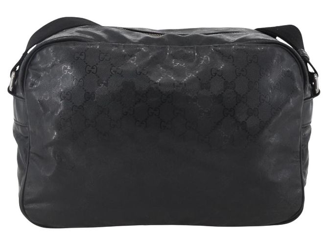 Gucci Zip Messenger GG Imprime Small Nero - vista 2