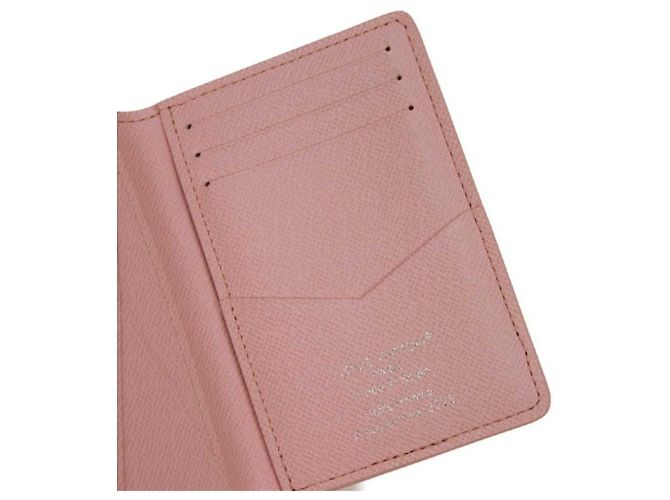 Organizer Tarjetero Monogram rosa Louis Vuitton - vista 7