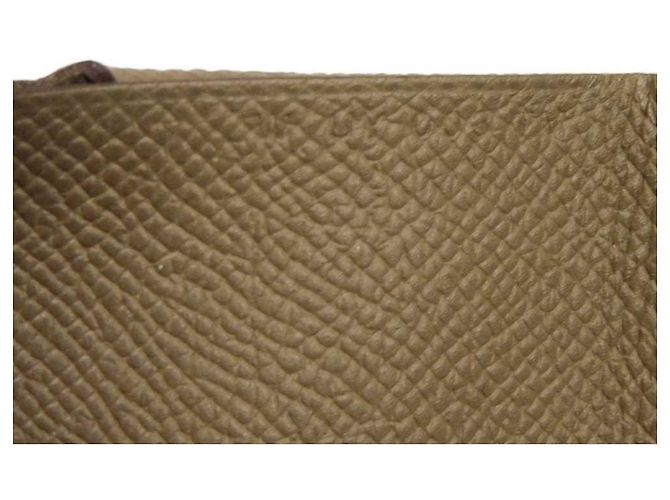 Hermès Monedero Calvi Duo Hermes Gris Gris pardo - vista 10