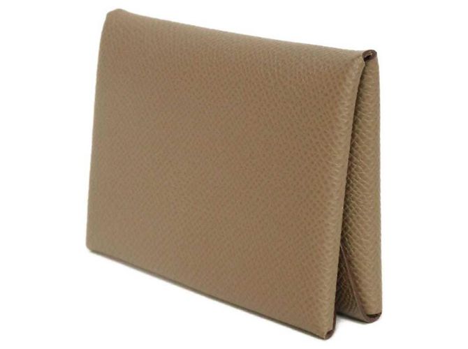 Hermès Monedero Calvi Duo Hermes Gris Gris pardo - vista 2