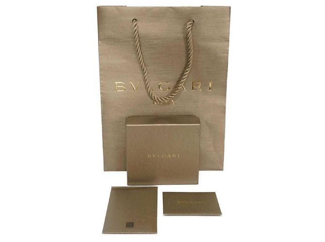Bulgari Bvlgari Tri-Fold Wallet aus rosa Leder Pink - Ansicht 16