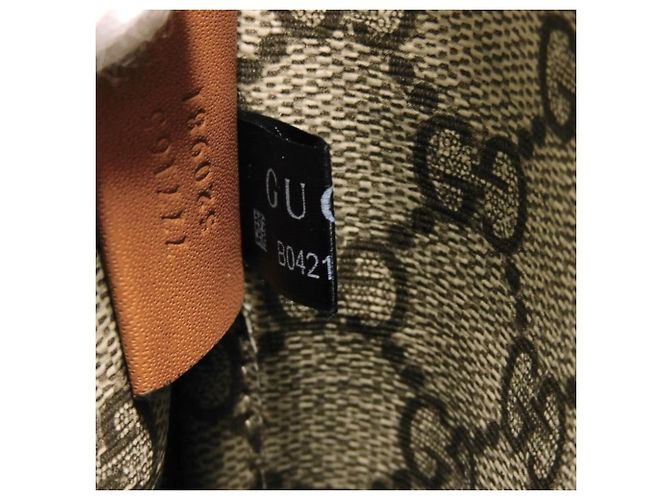 Clutch Gucci in lino beige - vista 8