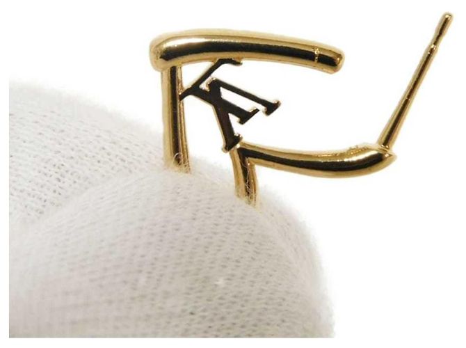 Orecchini Louis Vuitton Heart Falling in Love PM Gold Stud D'oro - vista 6