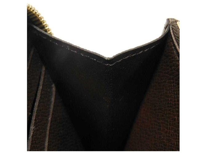 Louis Vuitton Zippy Wallet aus Damier Canvas Braun Damier ebene - Ansicht 11