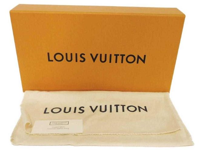 Louis Vuitton Zippy Wallet aus Damier Canvas Braun Damier ebene - Ansicht 23