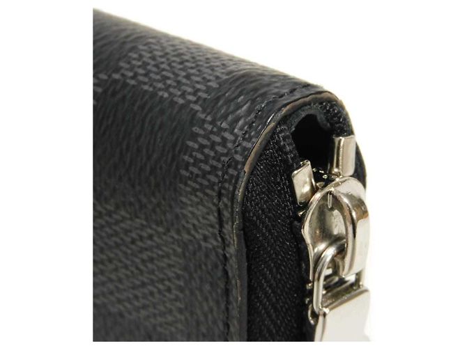 Louis Vuitton Damier Graphite Zippy Wallet Black Damier ebene - view 18
