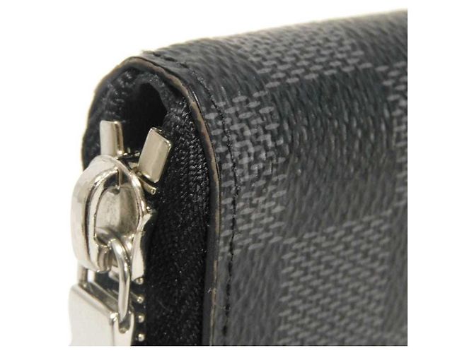 Louis Vuitton Damier Graphite Zippy Wallet Black Damier ebene - view 19