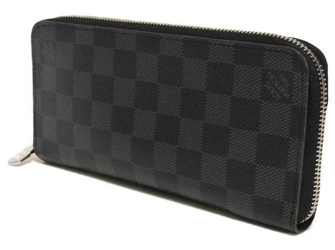 Louis Vuitton Damier Graphite Zippy Wallet Black Damier ebene - view 2