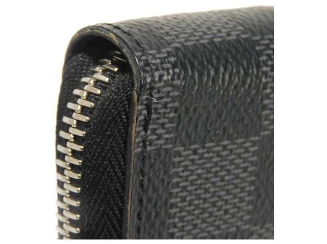 Louis Vuitton Damier Graphite Zippy Wallet Black Damier ebene - view 21