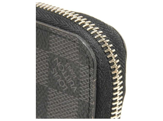 Louis Vuitton Damier Graphite Zippy Wallet Black Damier ebene - view 22