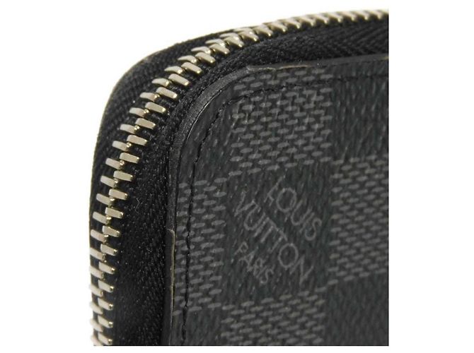 Louis Vuitton Damier Graphite Zippy Wallet Black Damier ebene - view 23