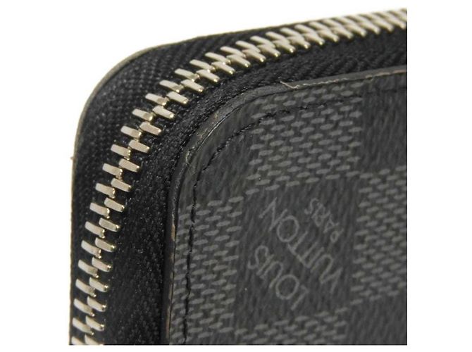 Louis Vuitton Damier Graphite Zippy Wallet Black Damier ebene - view 25