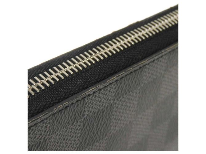 Louis Vuitton Damier Graphite Zippy Wallet Black Damier ebene - view 27