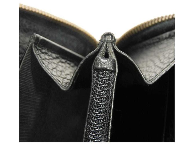 Portafoglio con zip Gucci GG Marmont Courier Nero - vista 12
