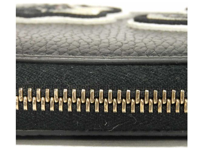 Portafoglio con zip Gucci GG Marmont Courier Nero - vista 15