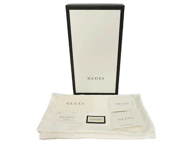 Portafoglio con zip Gucci GG Marmont Courier Nero - vista 27