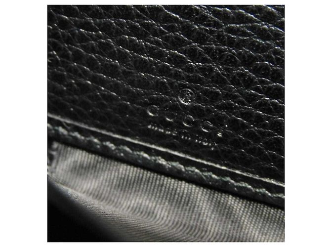 Portafoglio con zip Gucci GG Marmont Courier Nero - vista 6
