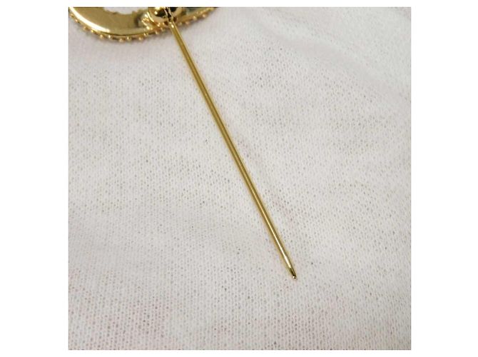 Broche V Logo chapado en oro Valentino - vista 10