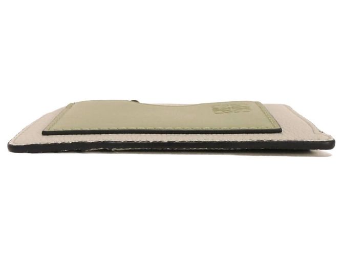 Monedero de piel gris Loewe Castaño - vista 12