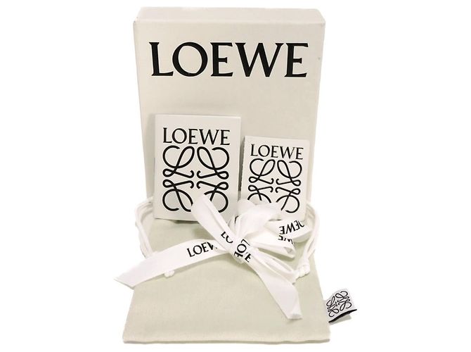 Monedero de piel gris Loewe Castaño - vista 13