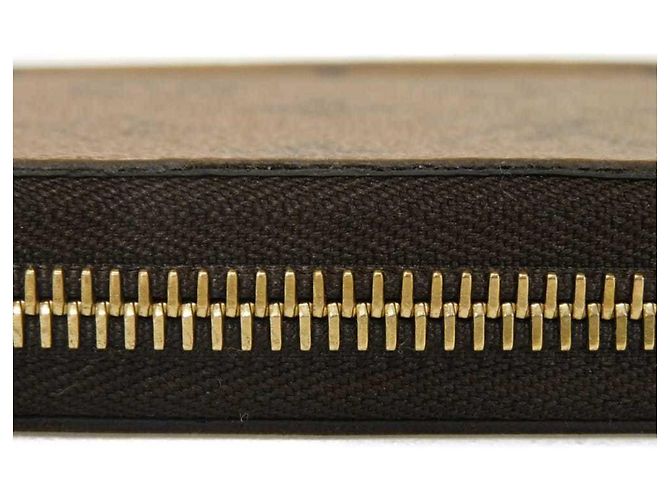 Zippy Cartera larga Louis Vuitton en Monogram Reverse Castaño Marrón claro Monograma - vista 18