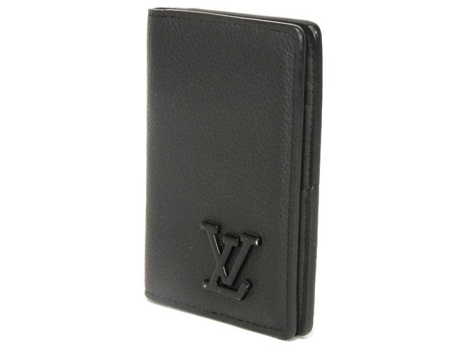 Louis Vuitton Card Case Organizer Black - view 2