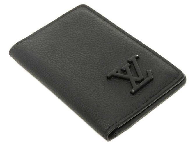 Louis Vuitton Card Case Organizer Black - view 4