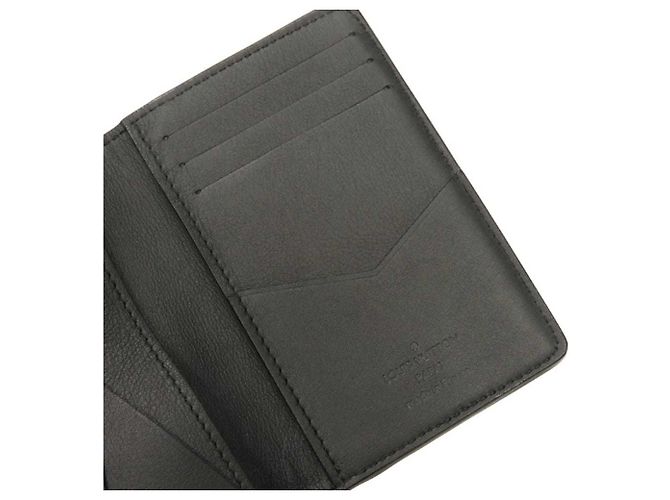 Louis Vuitton Card Case Organizer Black - view 7