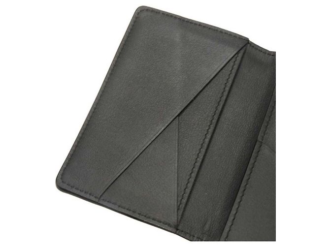 Louis Vuitton Card Case Organizer Black - view 8