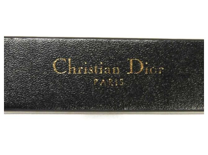 Christian Dior Ledergürtel Schwarz - Ansicht 13
