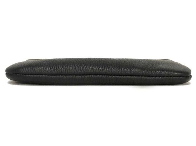 Chanel Black Goat Leather Coin Purse - view 13