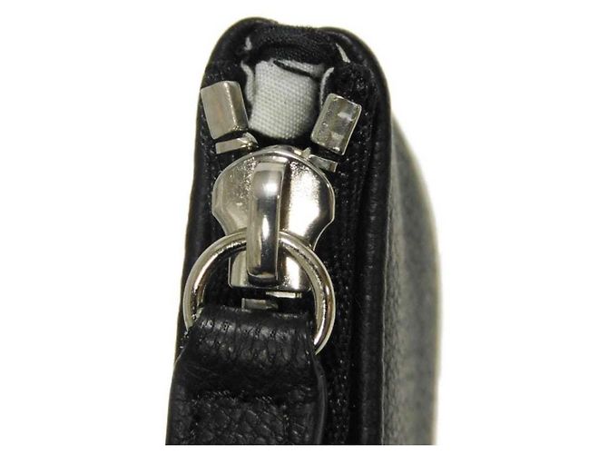 Chanel Black Goat Leather Coin Purse - view 8