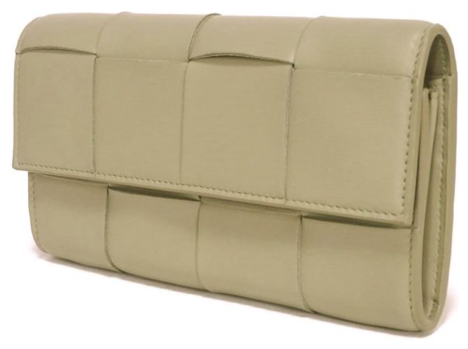 Cartera Cassette Large Flap Bottega Veneta Verde - vista 2