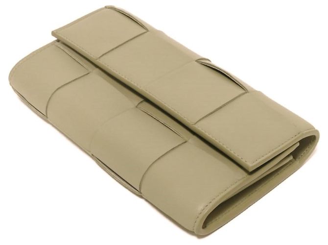 Cartera Cassette Large Flap Bottega Veneta Verde - vista 4