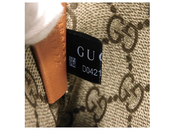 Clutch Gucci in lino beige - vista 8