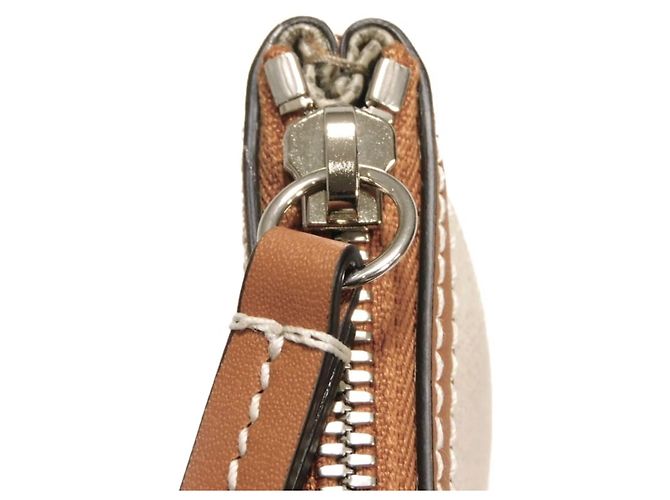 Clutch Gucci in lino beige - vista 9