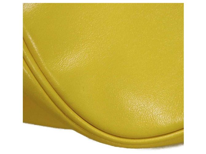 Borsa a secchiello Duetto in Saffiano Prada Giallo - vista 31