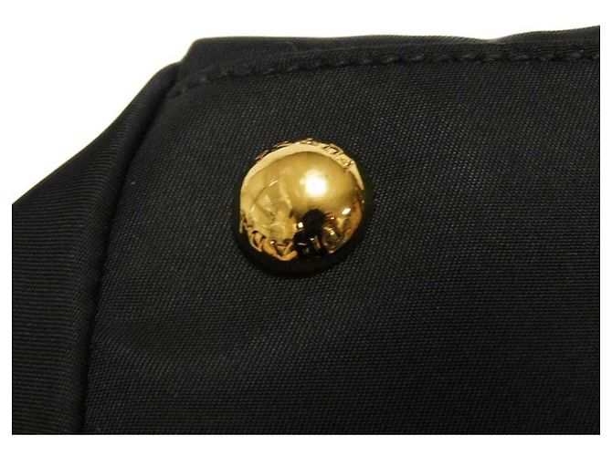 Borsa Tote Prada Tessuto Robot Applique Nero - vista 33