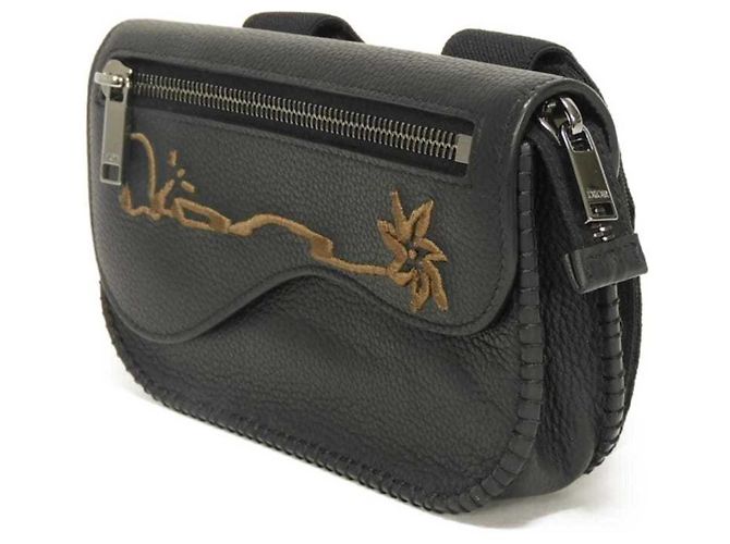Pochette Saddle Christian Dior Dior Cactus Jack Nero - vista 2