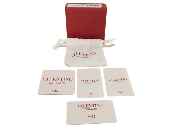 Orecchini a clip Valentino con perle Bianco Crudo - vista 11
